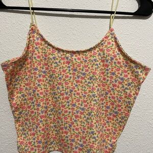Floral Print Women's Top hermoso